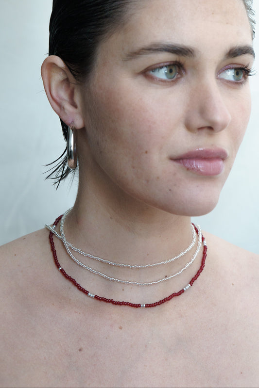 Basic Vermelho Prata