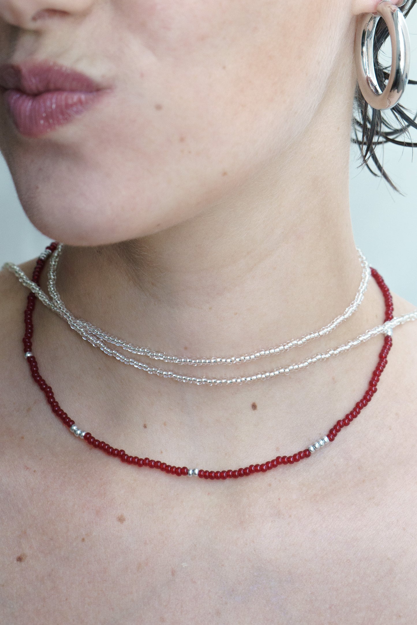 Basic Vermelho Prata