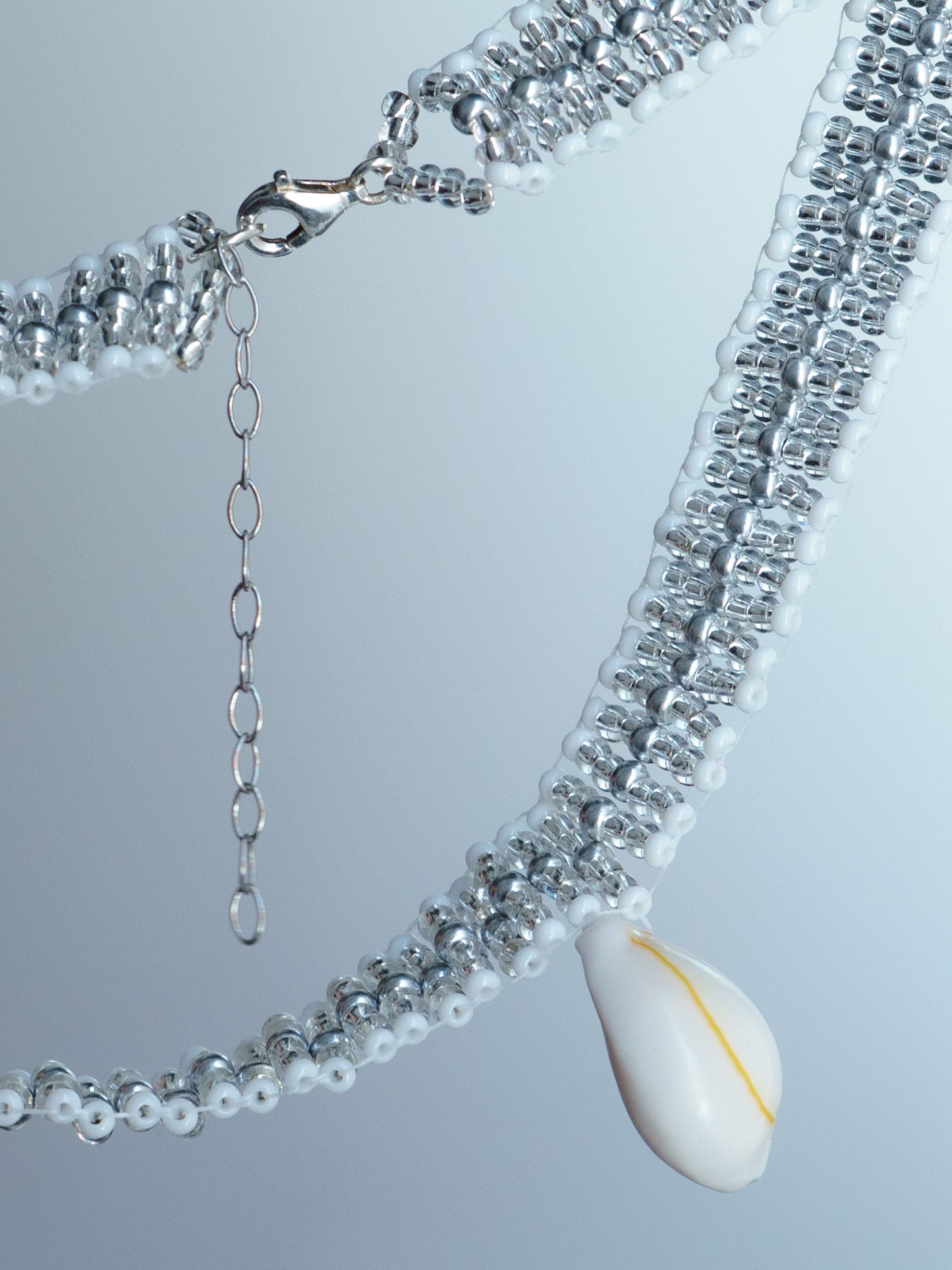 Concha Prata Necklace